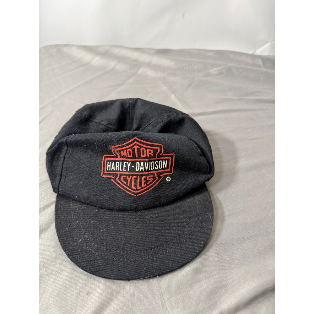 Harley Davidson Toddler Hat Black Embroidered Bar & Shield Logo Baseball Cap